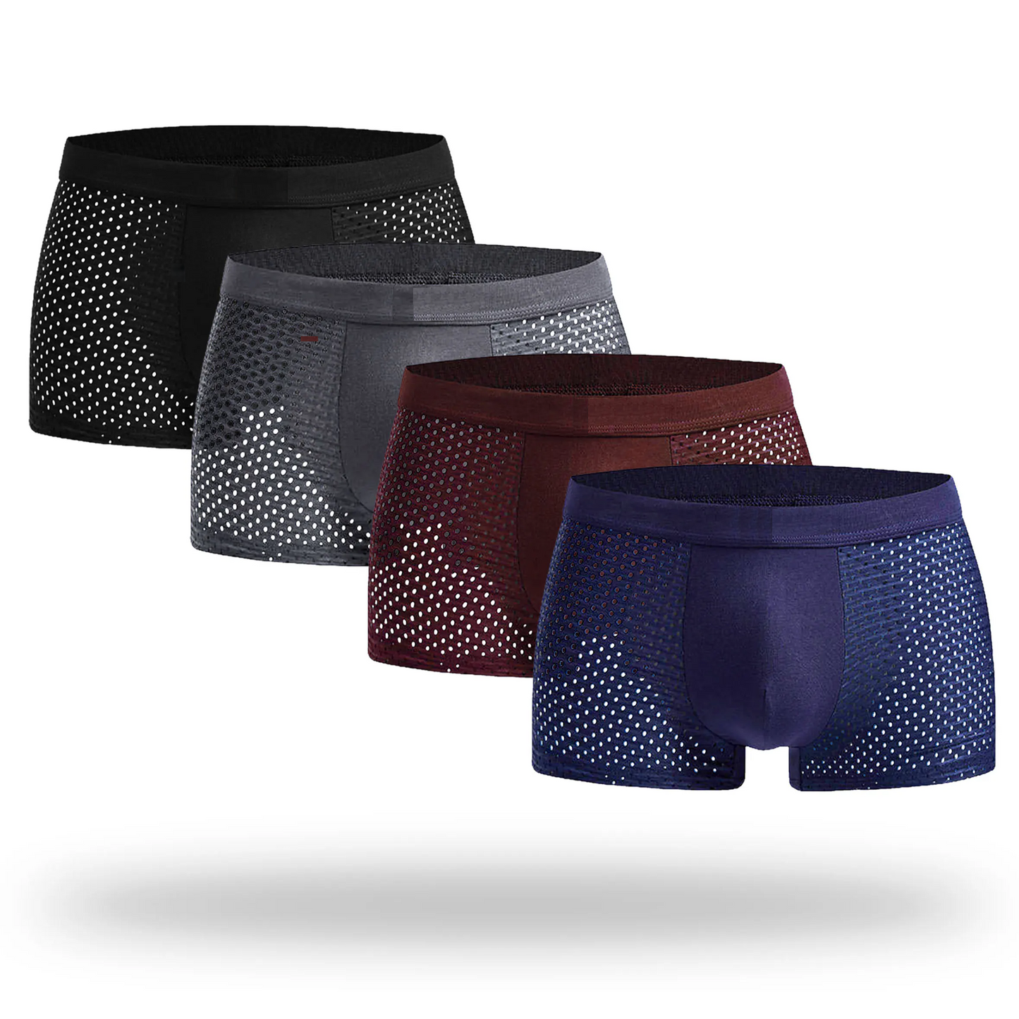 Atmungsaktive Boxershorts 4pz