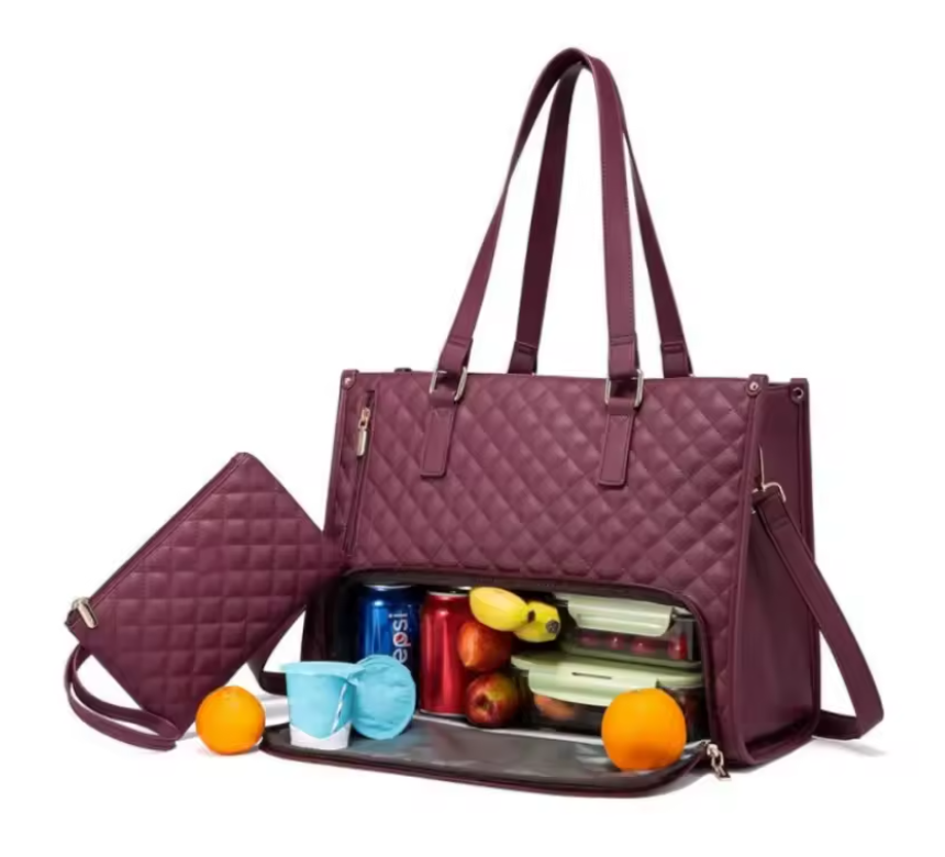 Elegante Multifunktionale Damenhandtasche mit Isoliertem Fach